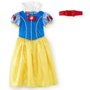 Toddler Little Girls DELUXE Disney Snow White Costume Size 3T 4T/5T gown  NWT